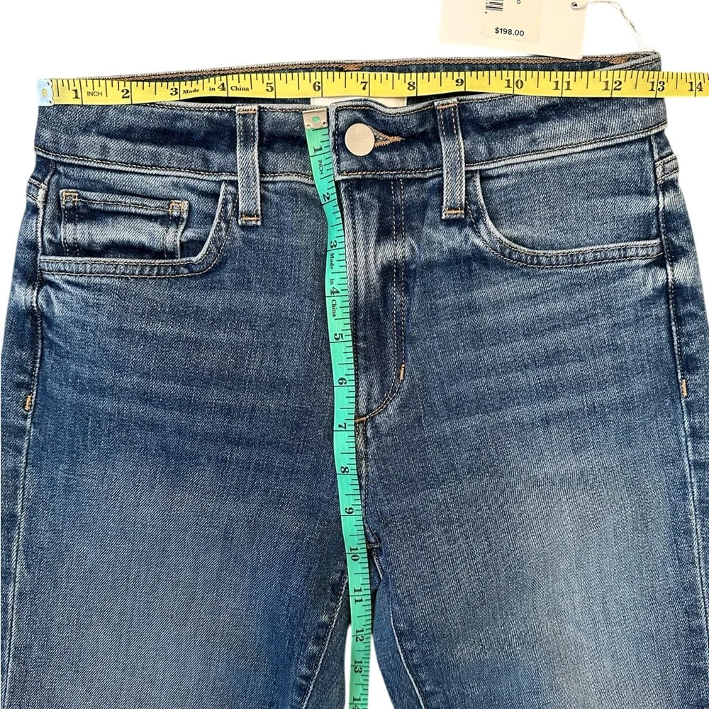 FAVORITE DAUGHTER Jeans High Rise Slim Straight Denim Size 25 NWT $198 MSRP NEW - Picture 13 of 17